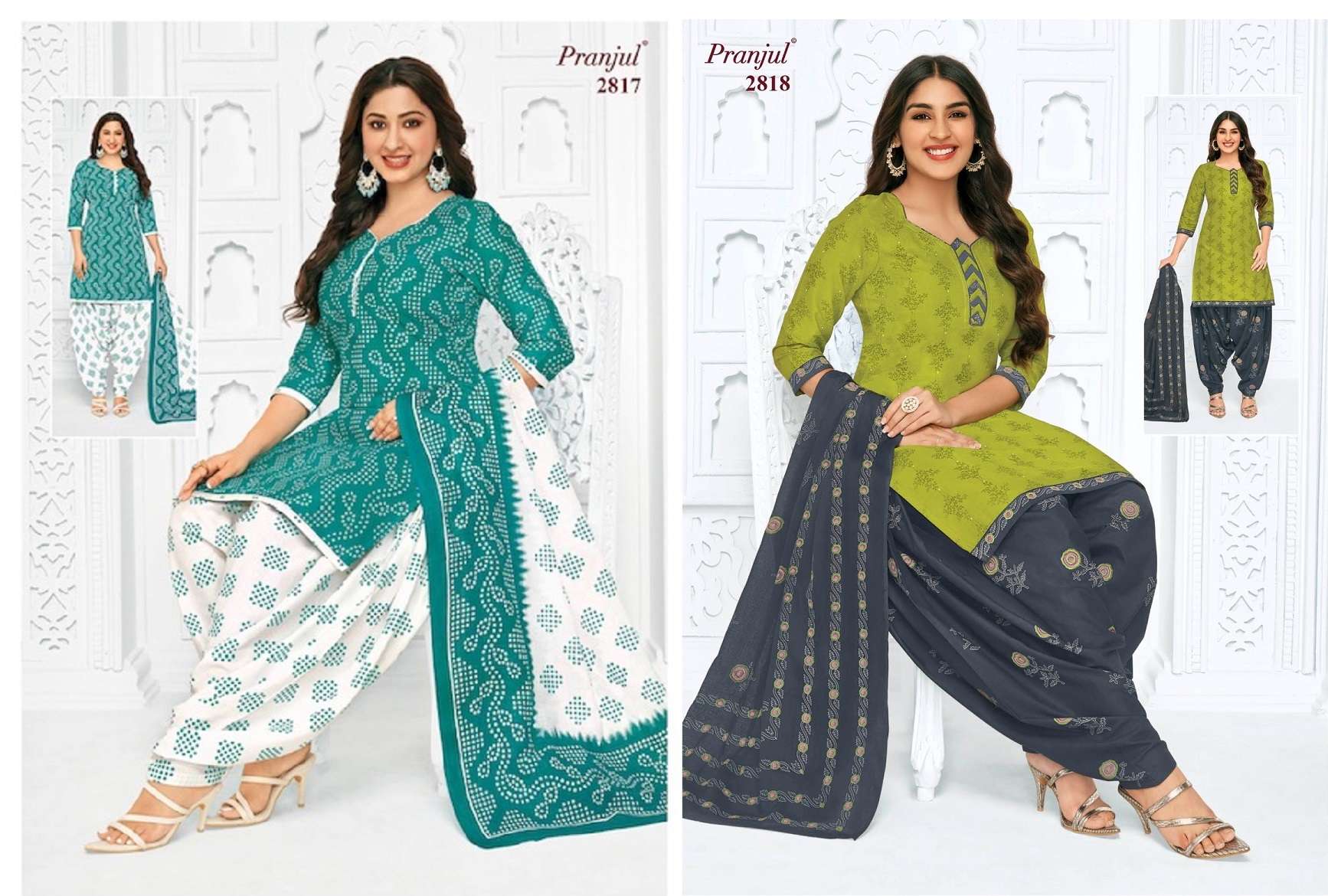 Pranjul Preksha Vol-28 – Readymade Wholesale catalog