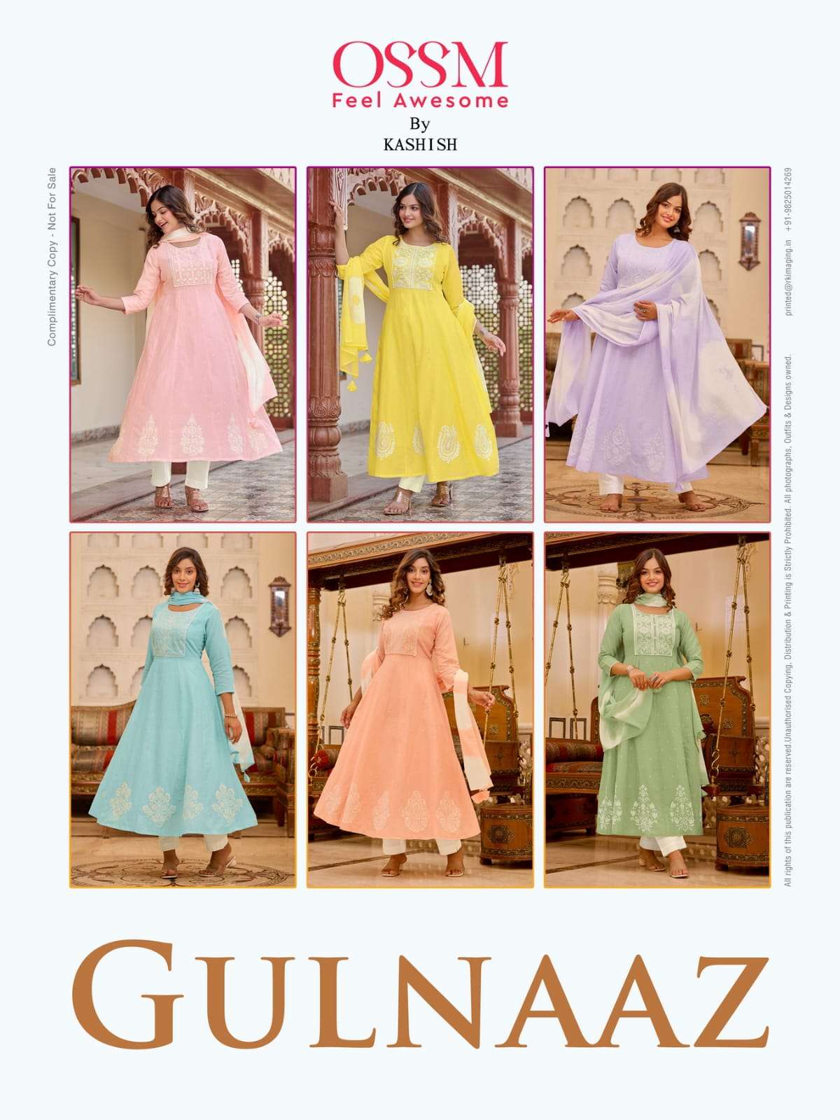 OSSM GULNAAZ  Kurti Wholesale Catalog