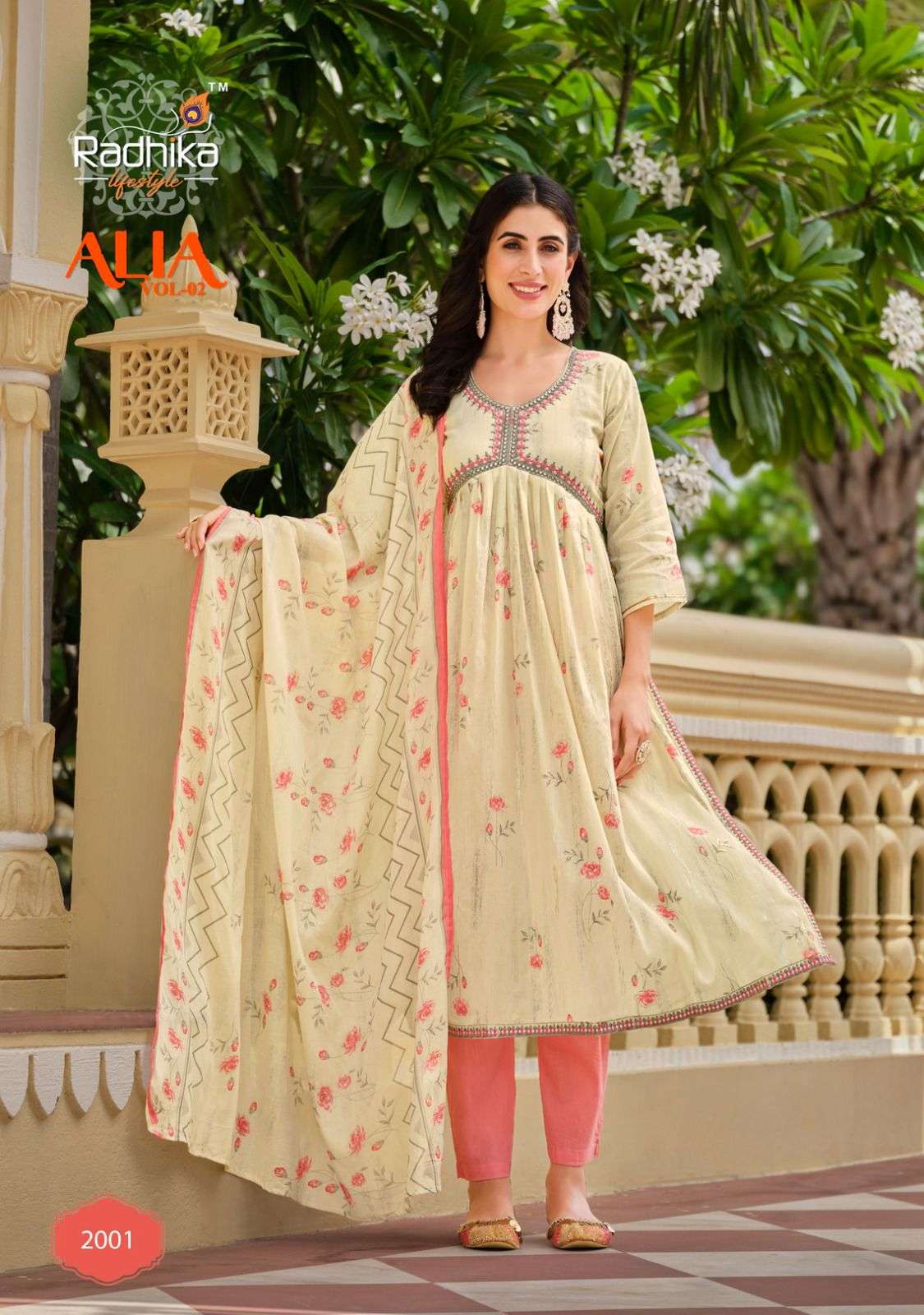 RADHIKA ALIA vol - 2 cotton Kurti Wholesale catalog 