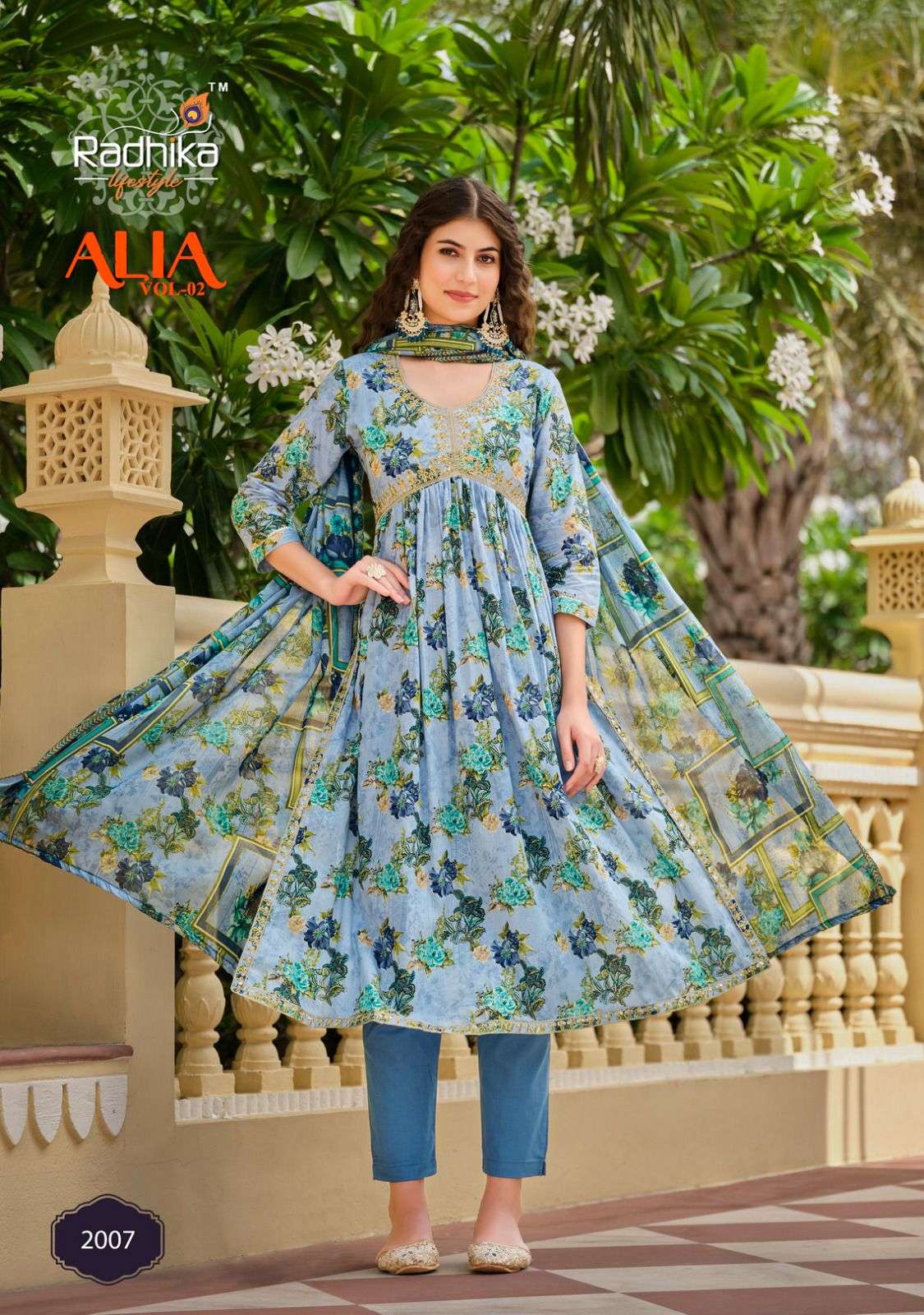 RADHIKA ALIA vol - 2 cotton Kurti Wholesale catalog 