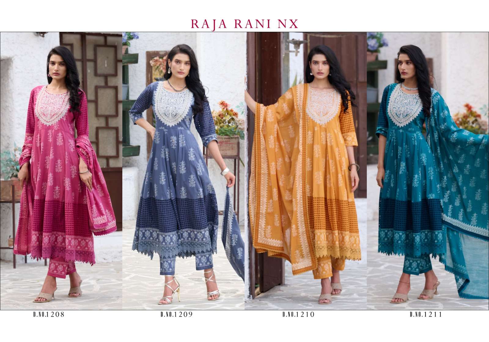 RAJA RANI NX HEAVY SHIFFLI  KURTI WHOLESALE CATALOG