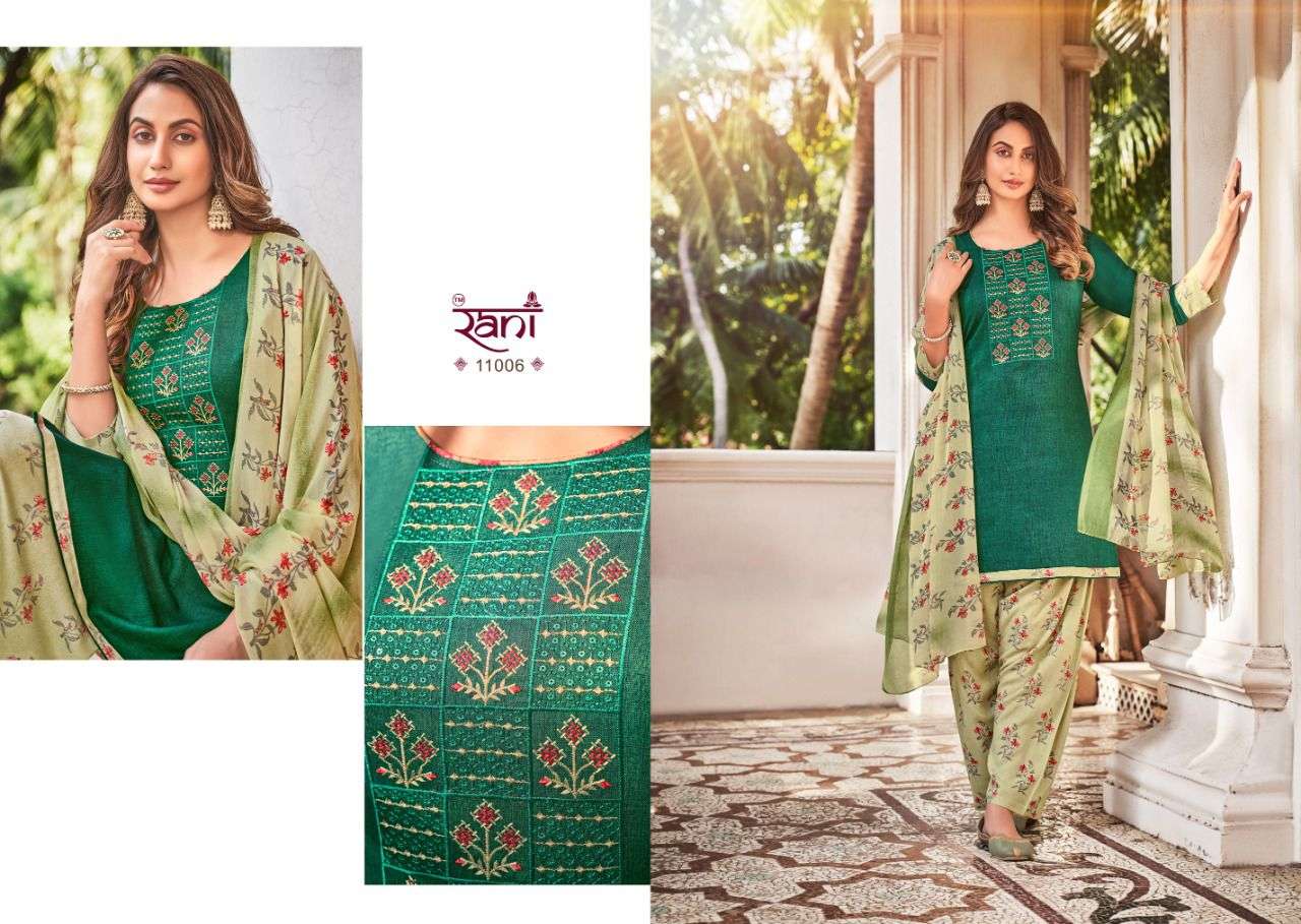 RANI GROUP ESTAA- PATIYALA Reyon Kurti Wholesale catalog 