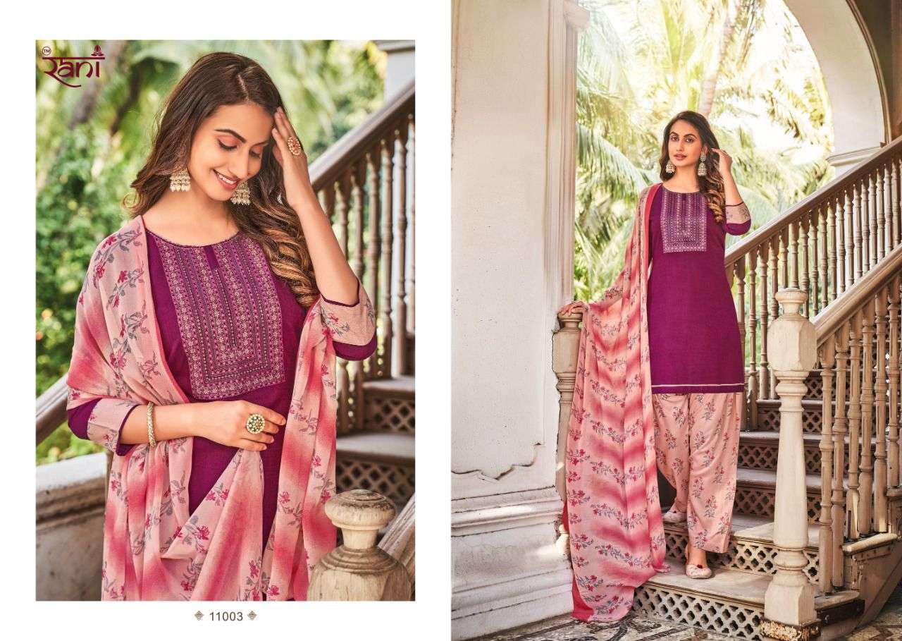 RANI GROUP ESTAA- PATIYALA Reyon Kurti Wholesale catalog 