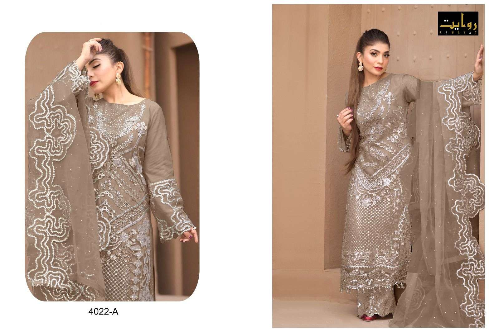 Rawayat Damask X Rouche Vol 12 Designer Pakistani Suits Wholesale catalog