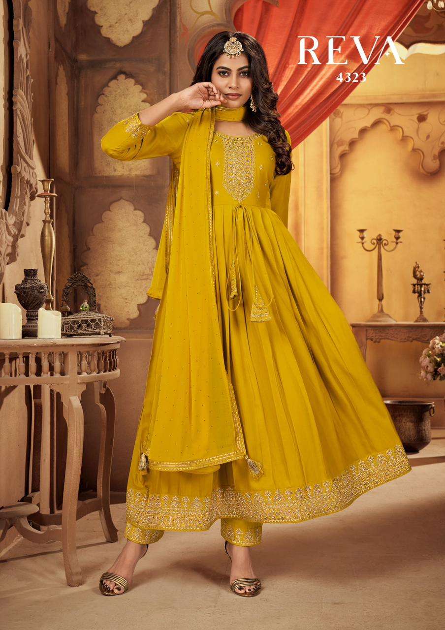 REVA Anarkali Kurti Wholesale catalog