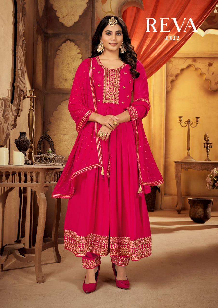 REVA Anarkali Kurti Wholesale catalog