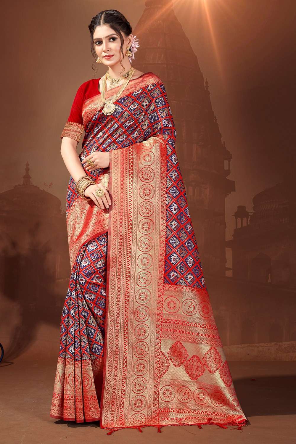 RUCHI BUNAWAT Patola Silk Saree Wholesale catalog