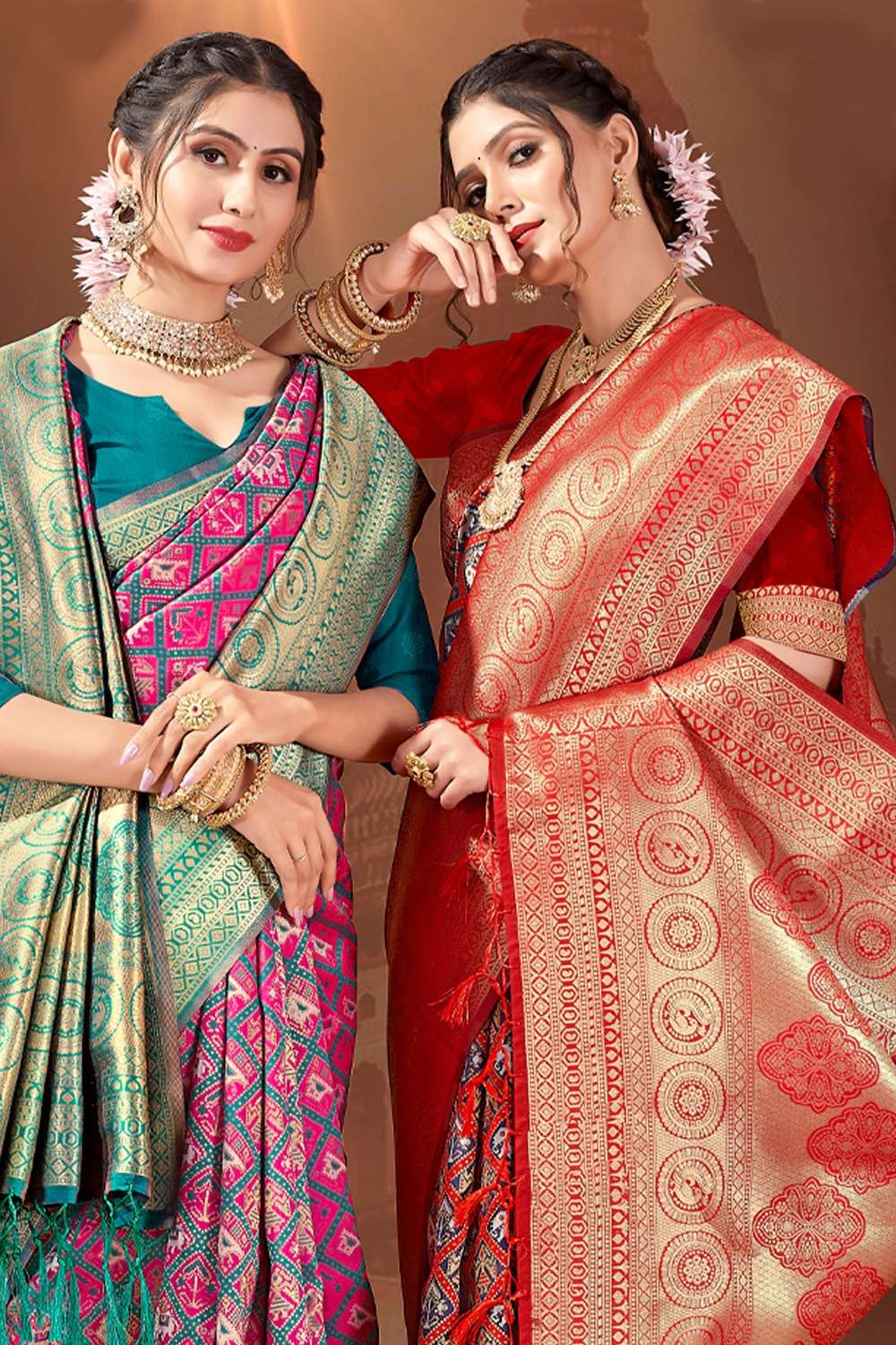 RUCHI BUNAWAT Patola Silk Saree Wholesale catalog