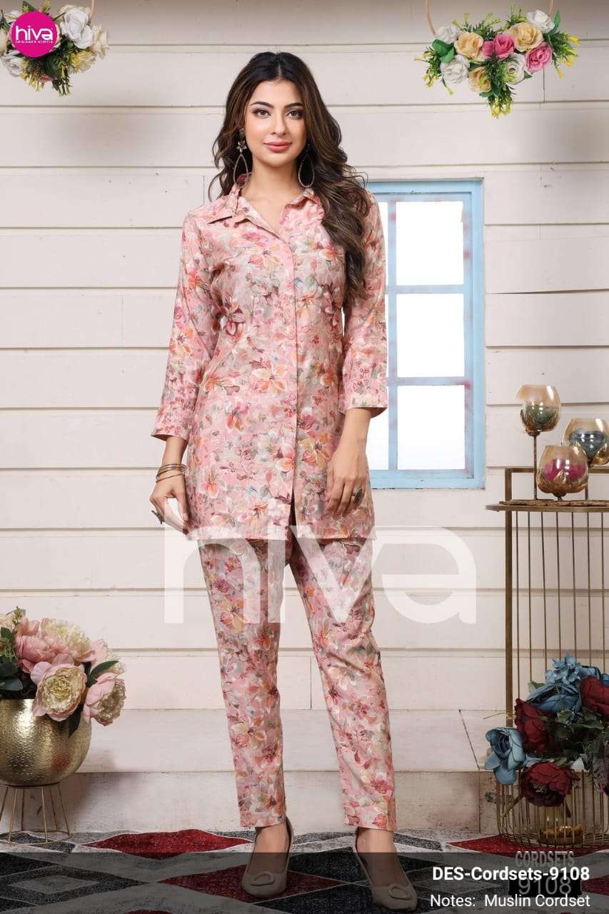  Sabella cordsets Pure muslin Vol-1 Kurti Wholesale catalog
