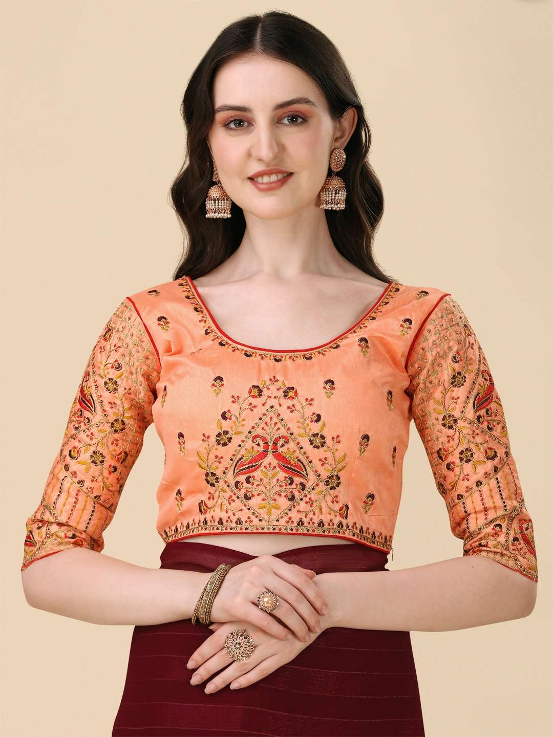 Sc Georgette Sequence Worked Designer Saree Wholesale catalog