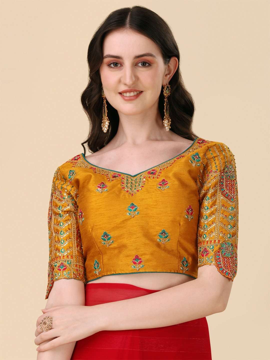 Sc Georgette Sequence Worked Designer Saree Wholesale catalog