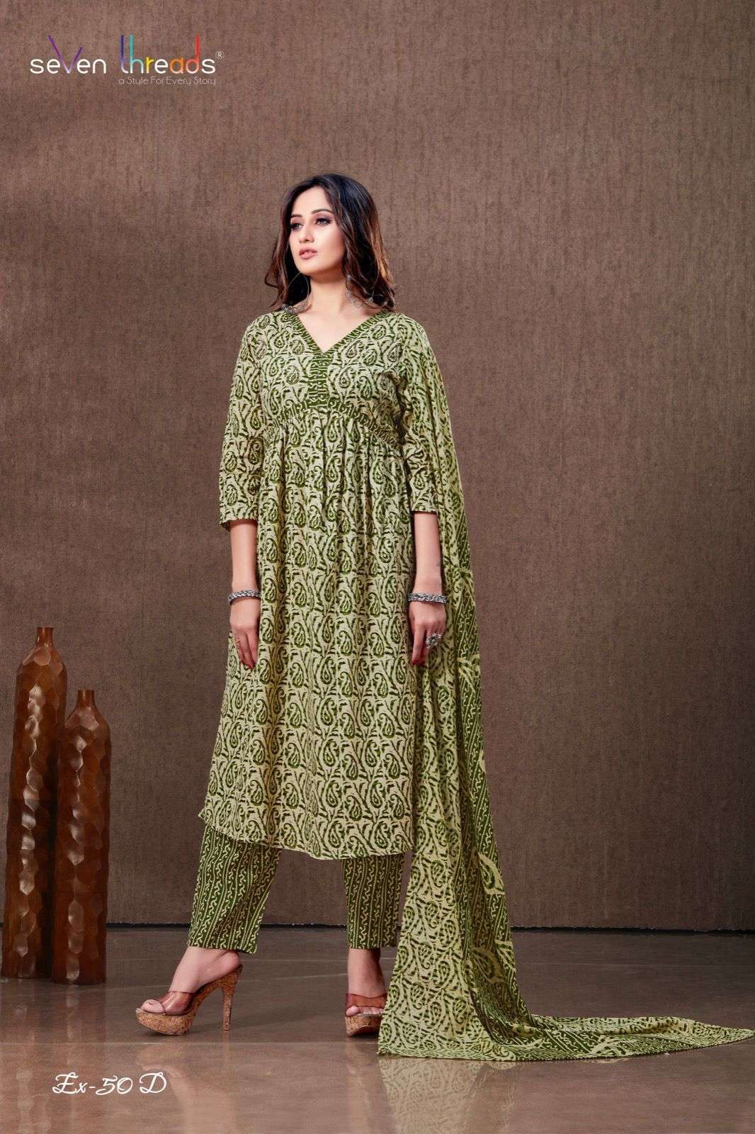 SEVEN THREADS Cotton Kurti Wholesale catalog