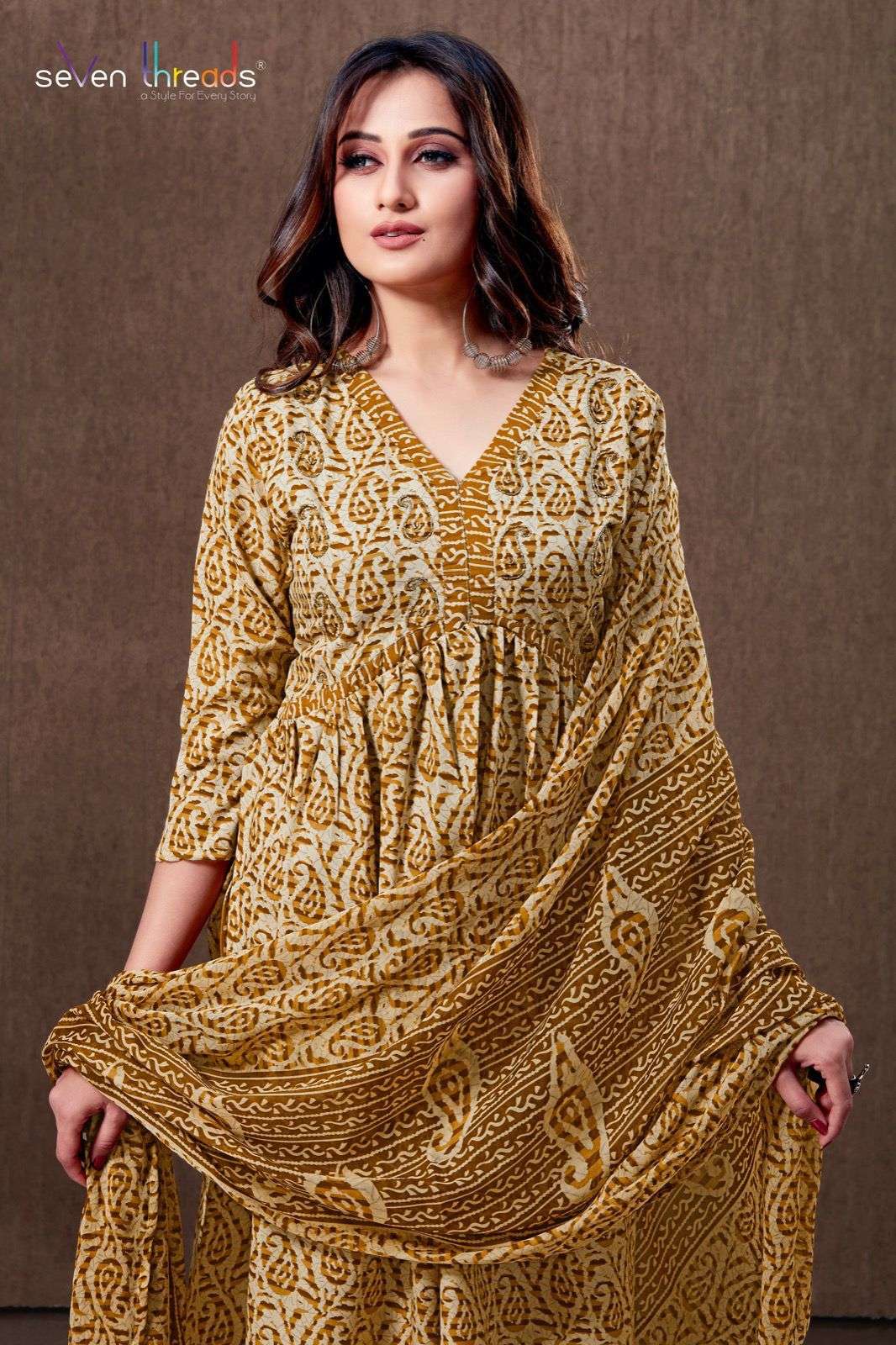 SEVEN THREADS Cotton Kurti Wholesale catalog