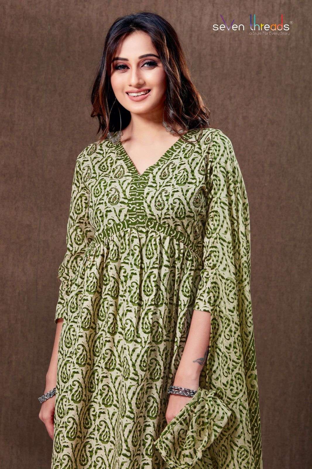 SEVEN THREADS Cotton Kurti Wholesale catalog