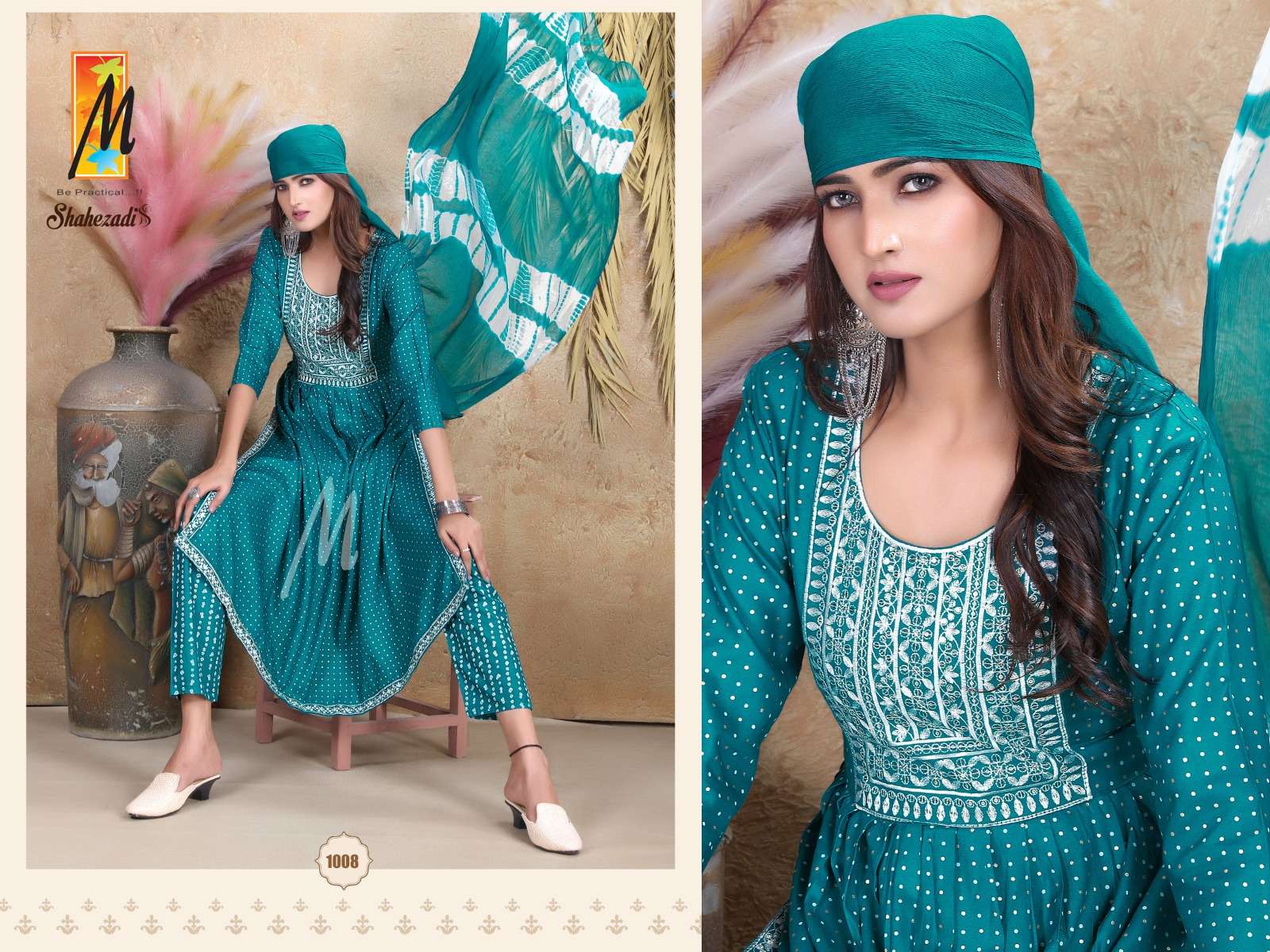 Shahezadi Reyon Kurti Wholesale catalog