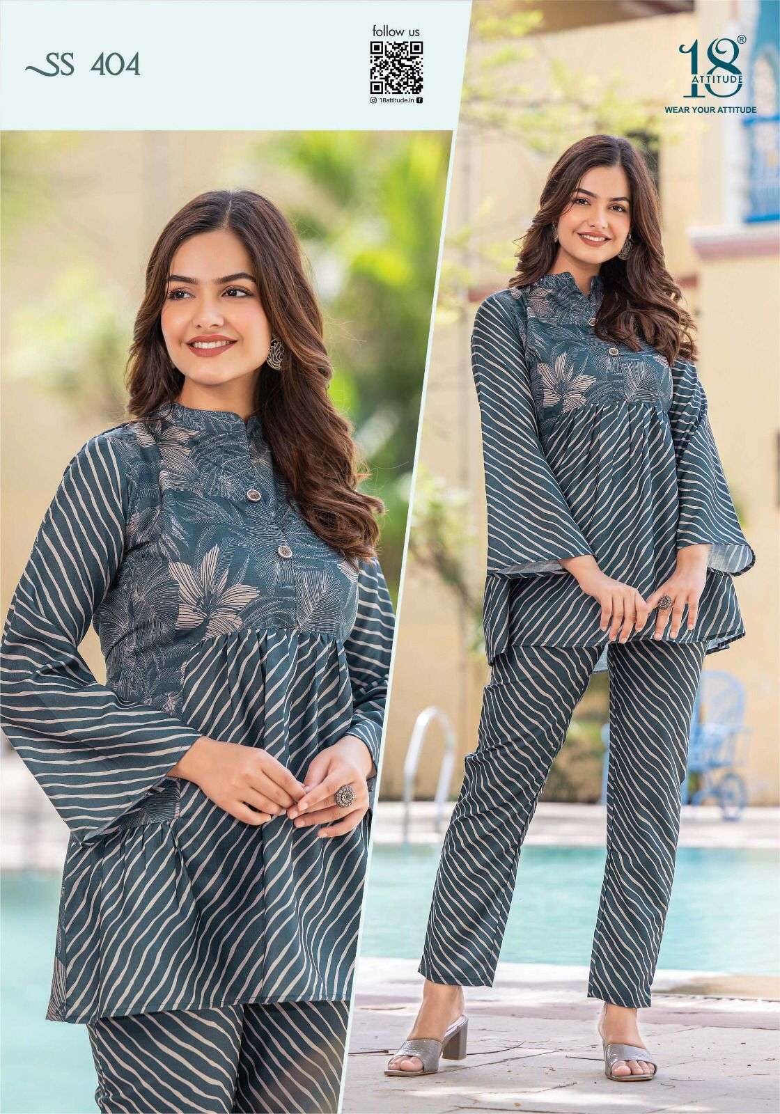 SHO-SHAA VOL.04 CORD-SET Kurti Wholesale catalog