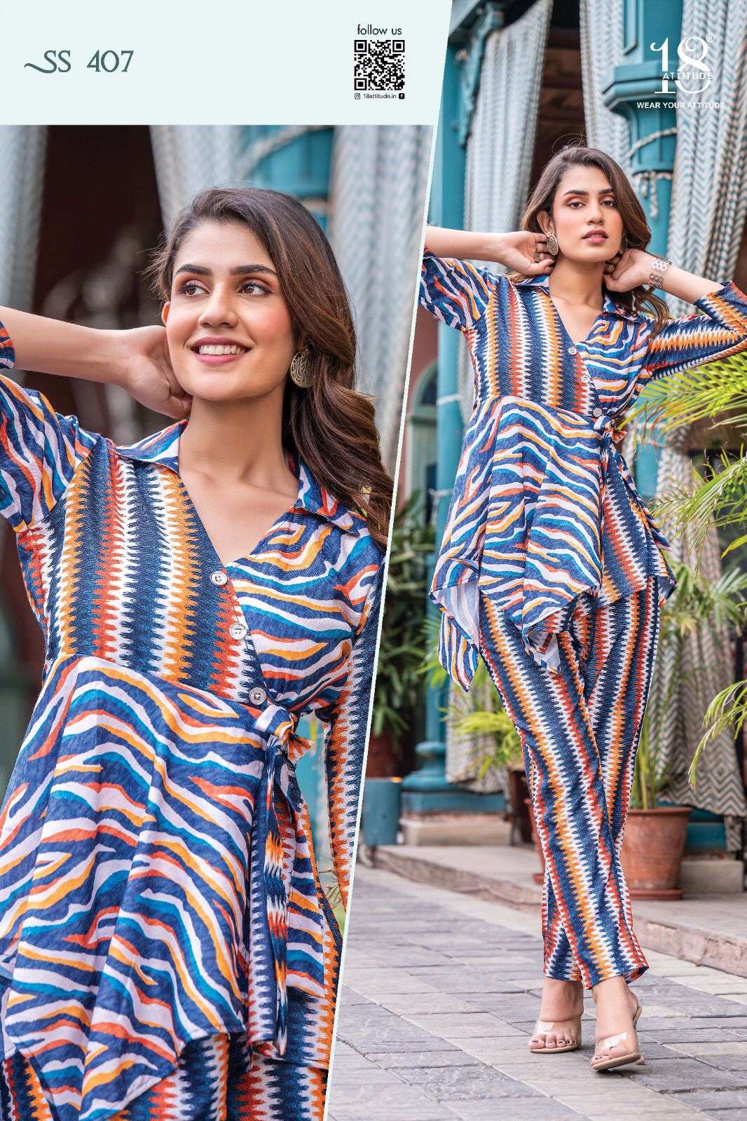 SHO-SHAA VOL.04 CORD-SET Kurti Wholesale catalog