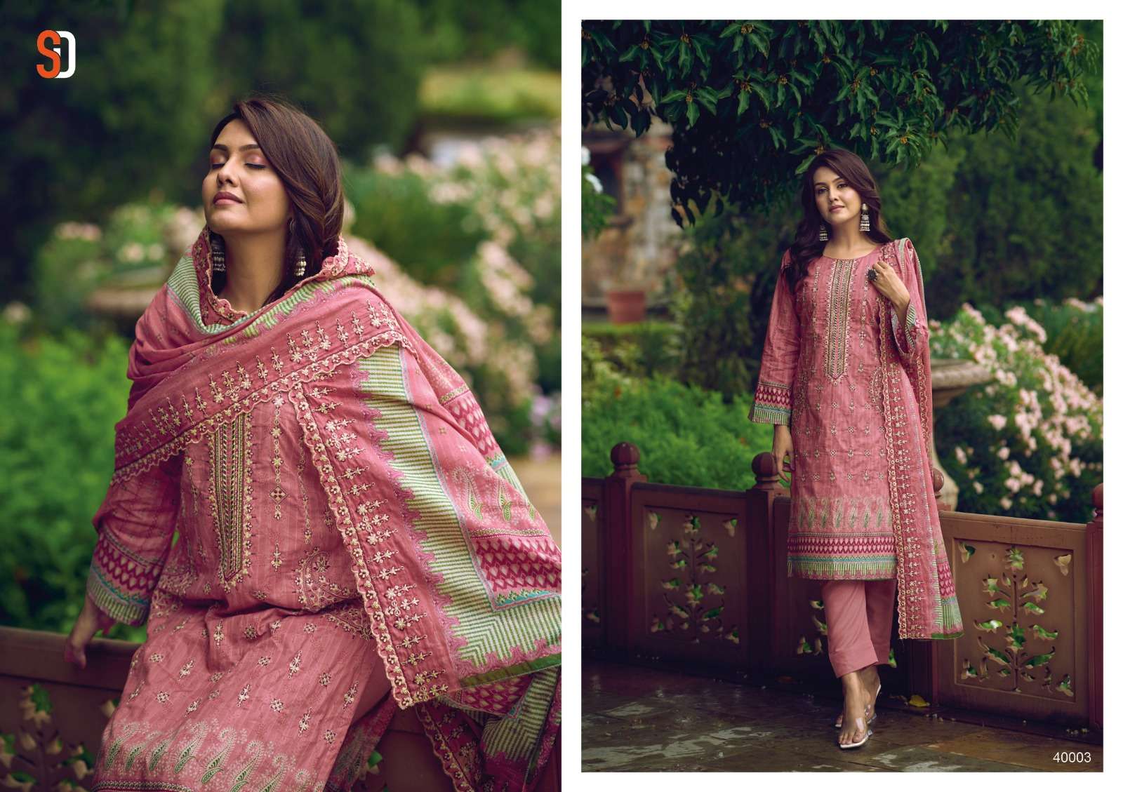 Shraddha Bin Saeed Lawn Collection Vol 4 Pakistani Suit Wholesale catalog