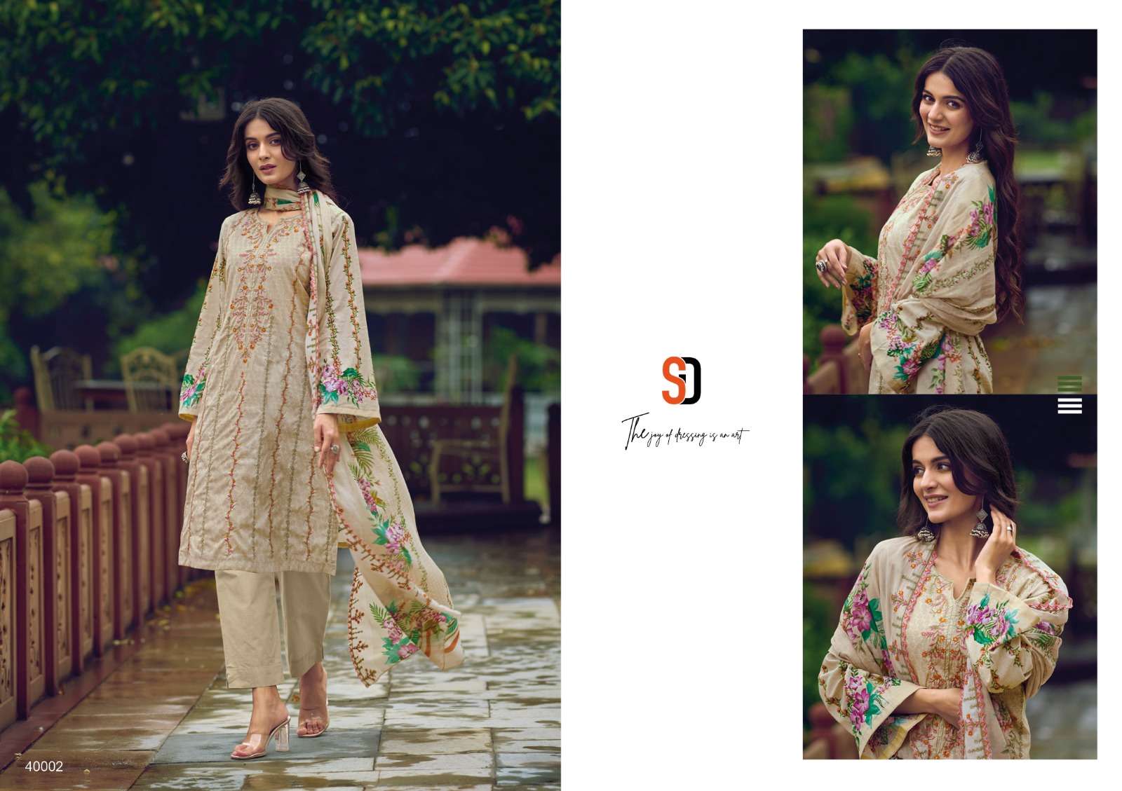 Shraddha Bin Saeed Lawn Collection Vol 4 Pakistani Suit Wholesale catalog