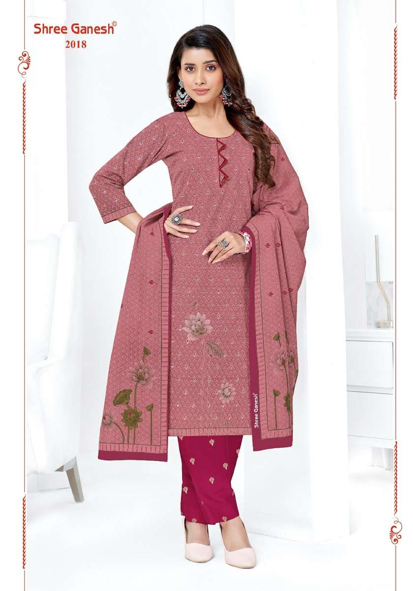 Shree Ganesh Samaiyra Vol-10 – Dress Material