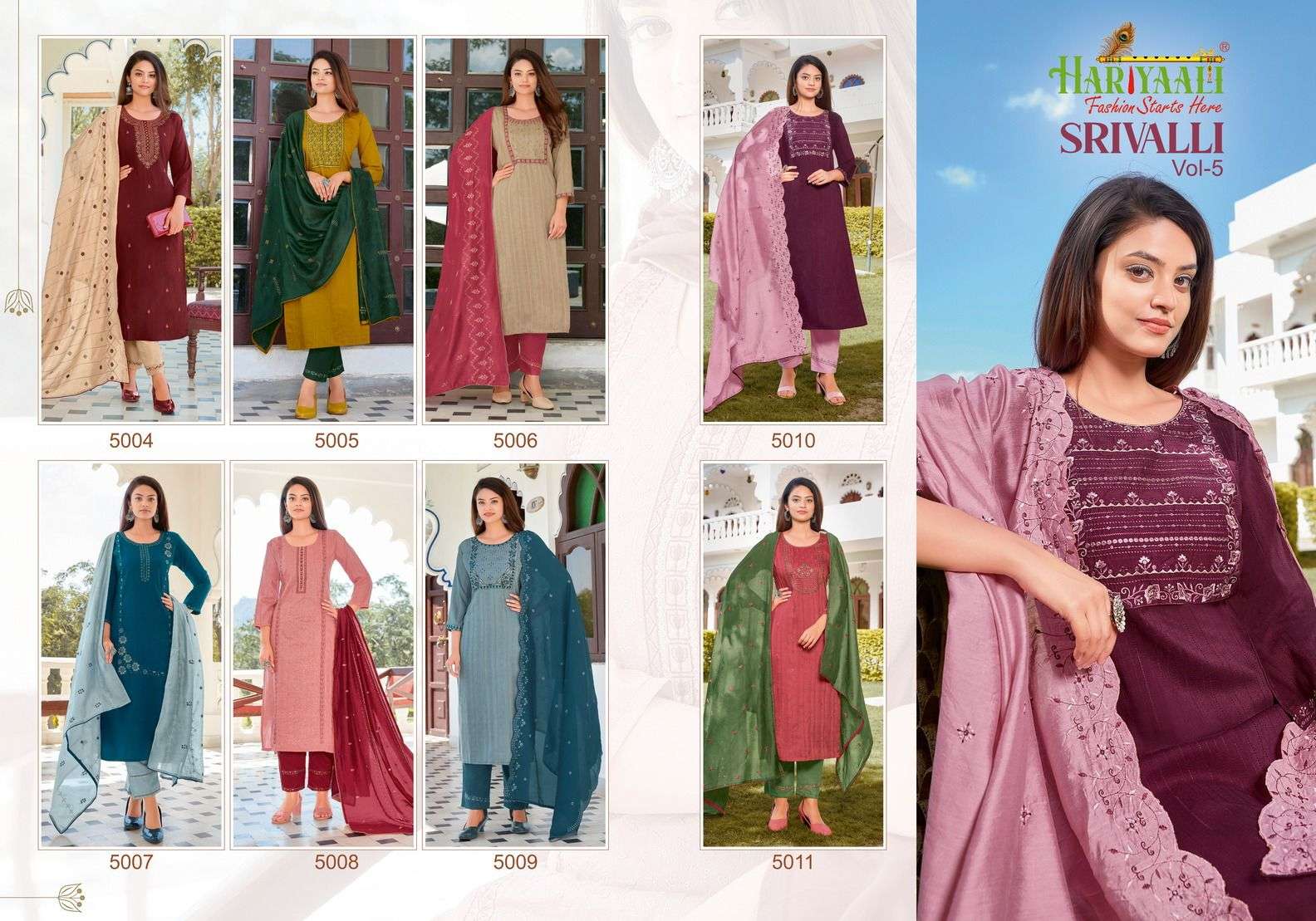 SRIVALLI vol-5 Kurti Wholesale catalog