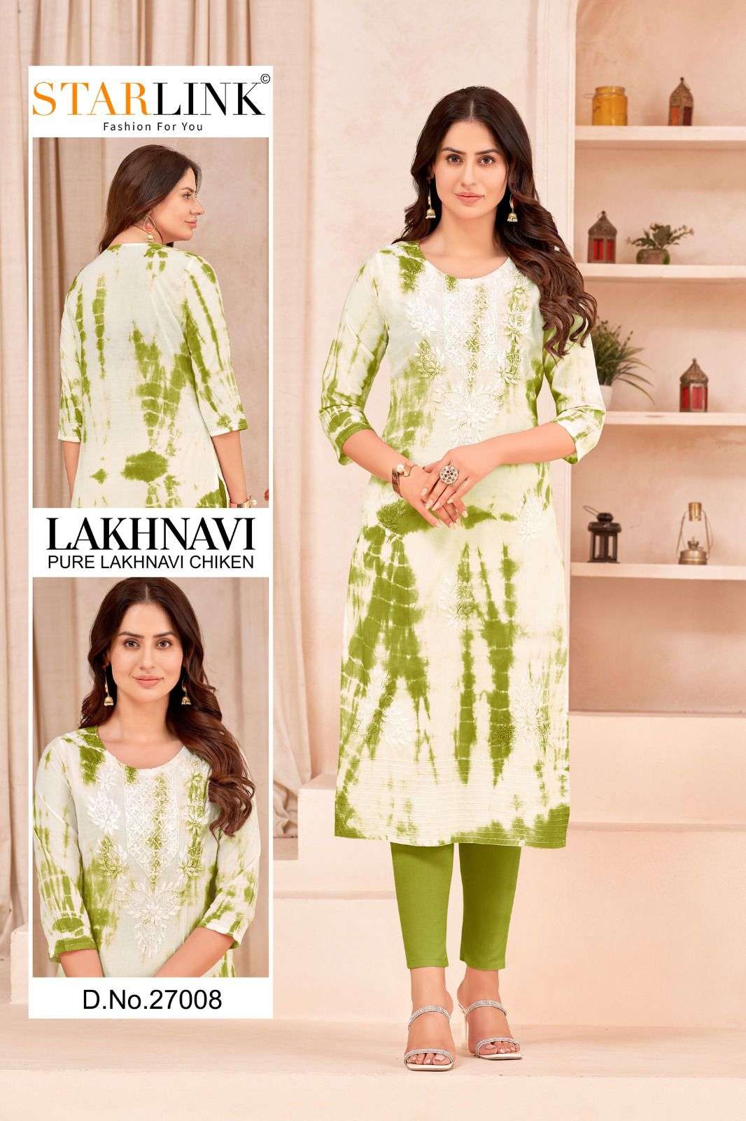 STARLINK LAKHNAVI Kurti Wholesale catalog