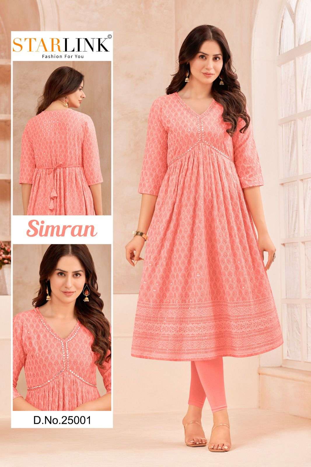 STARLINK SIMRAN Kurti Wholesale catalog