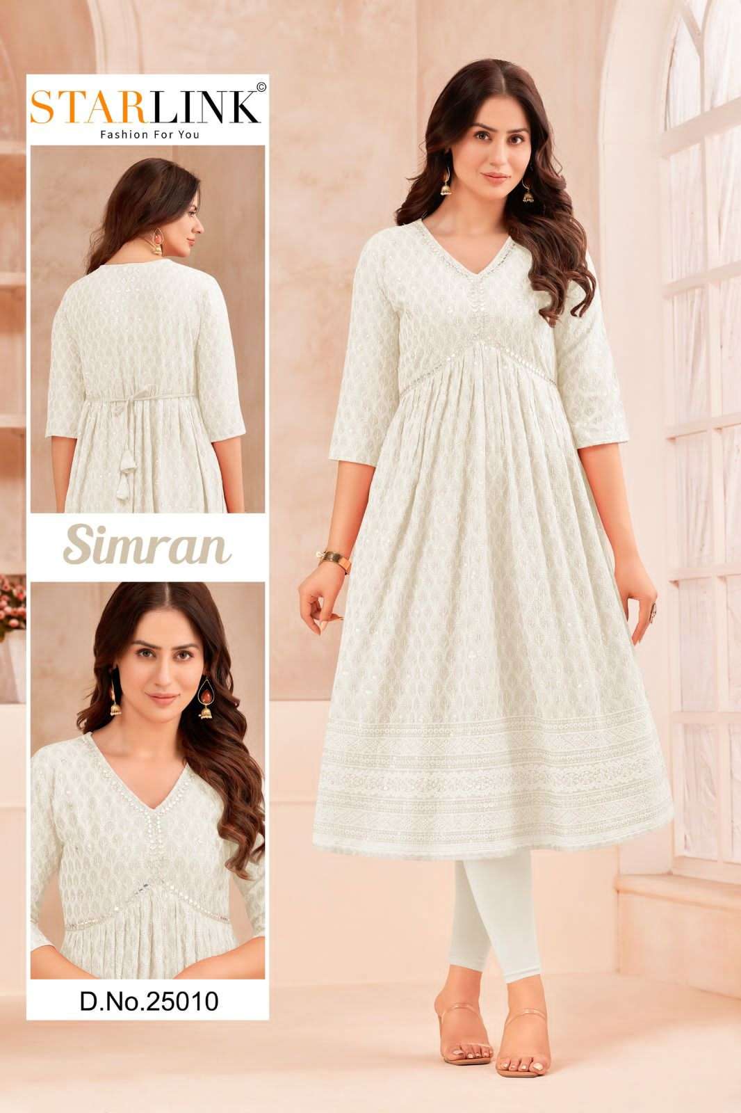 STARLINK SIMRAN Kurti Wholesale catalog