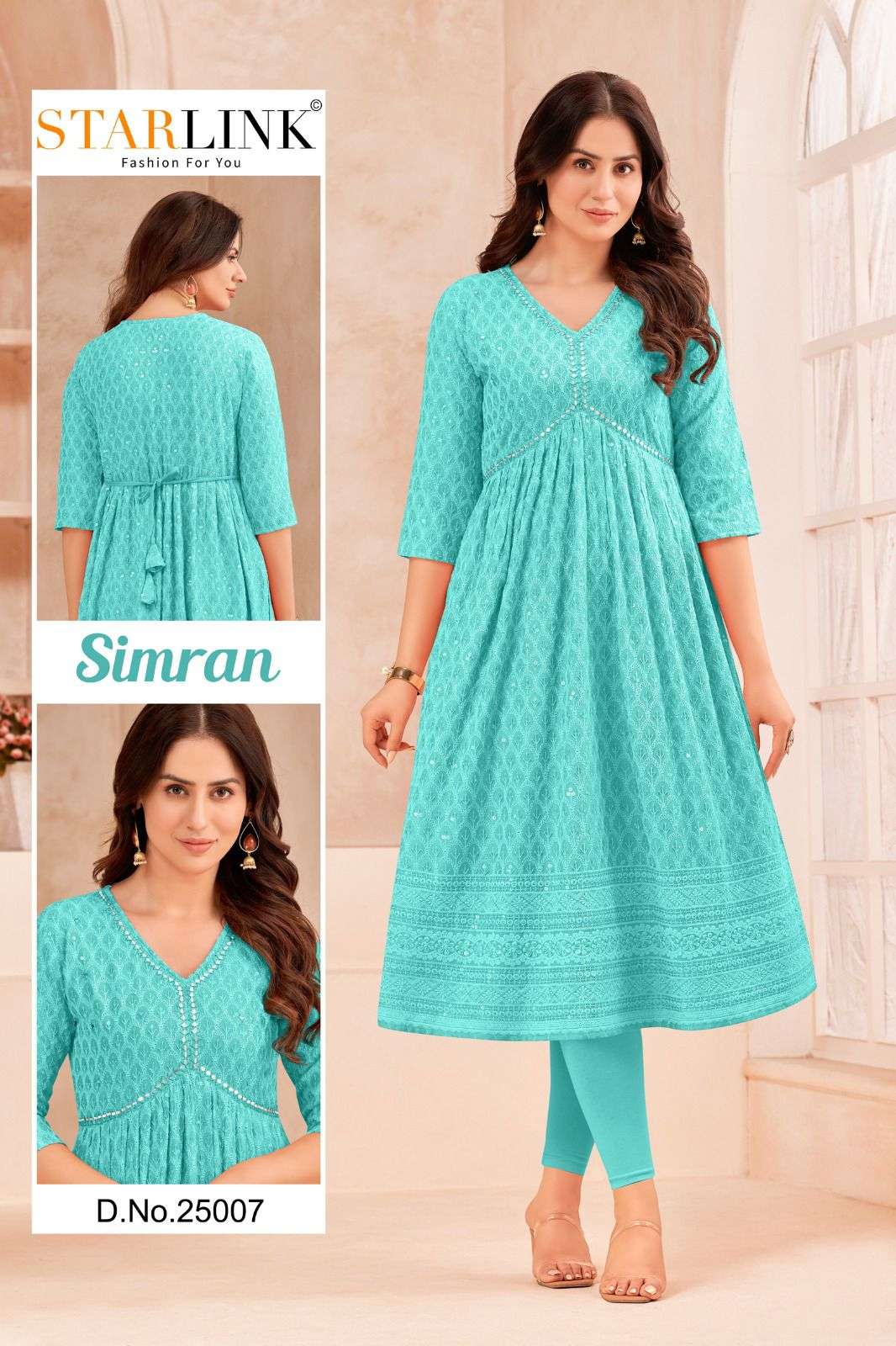 STARLINK SIMRAN Kurti Wholesale catalog