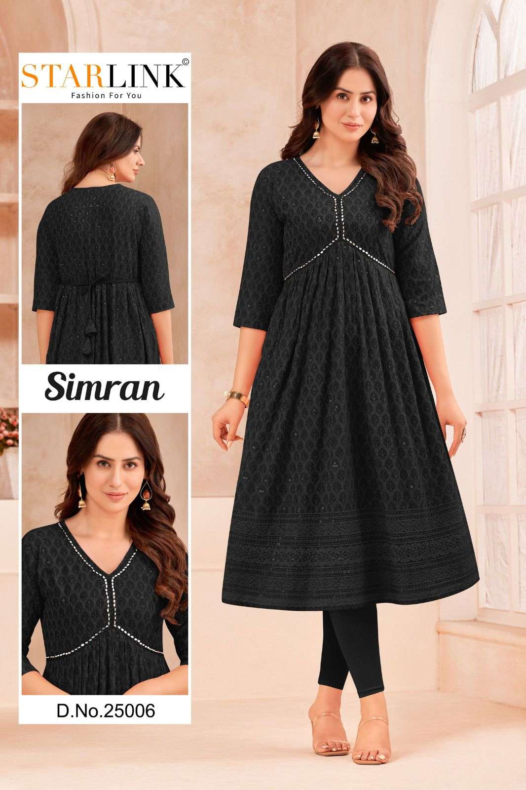 STARLINK SIMRAN Kurti Wholesale catalog