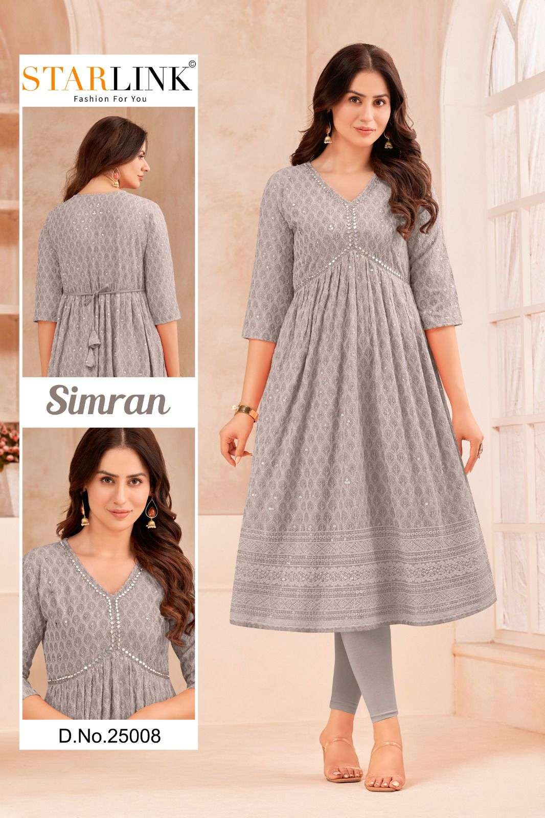 STARLINK SIMRAN Kurti Wholesale catalog
