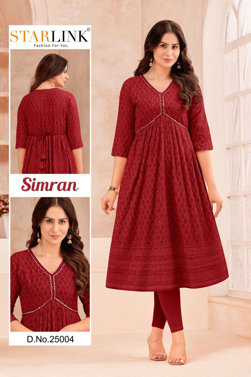 STARLINK SIMRAN Kurti Wholesale catalog