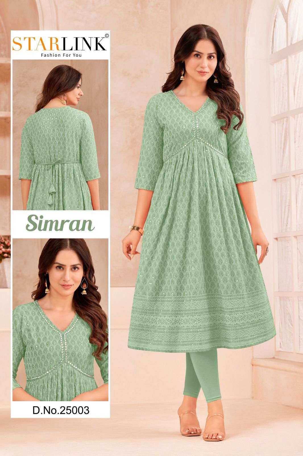 STARLINK SIMRAN Kurti Wholesale catalog