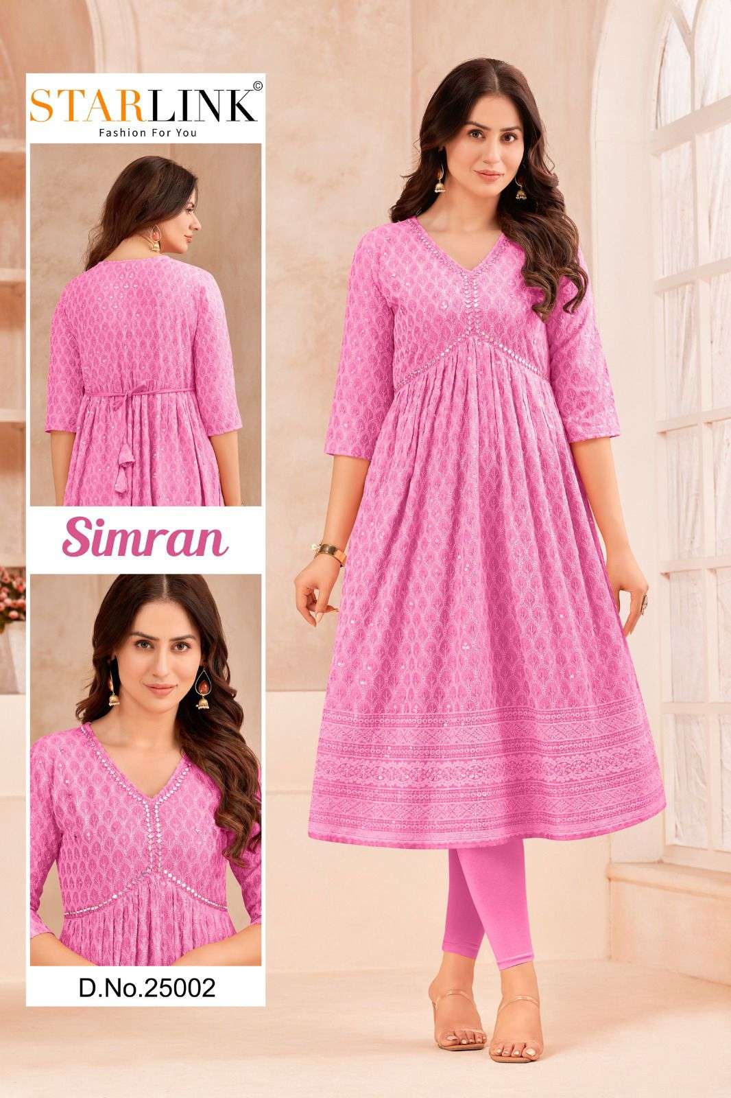 STARLINK SIMRAN Kurti Wholesale catalog