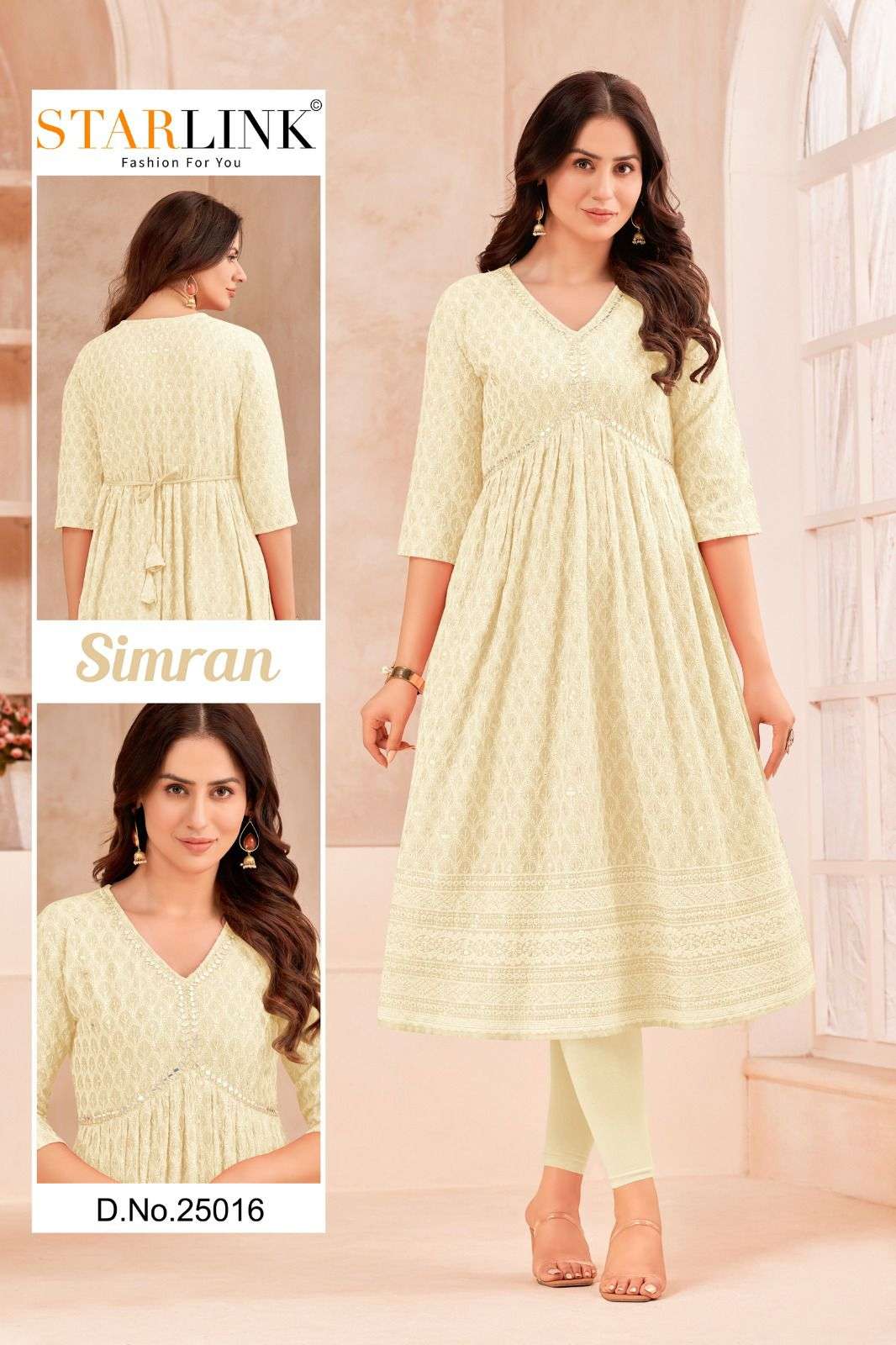 STARLINK SIMRAN Kurti Wholesale catalog