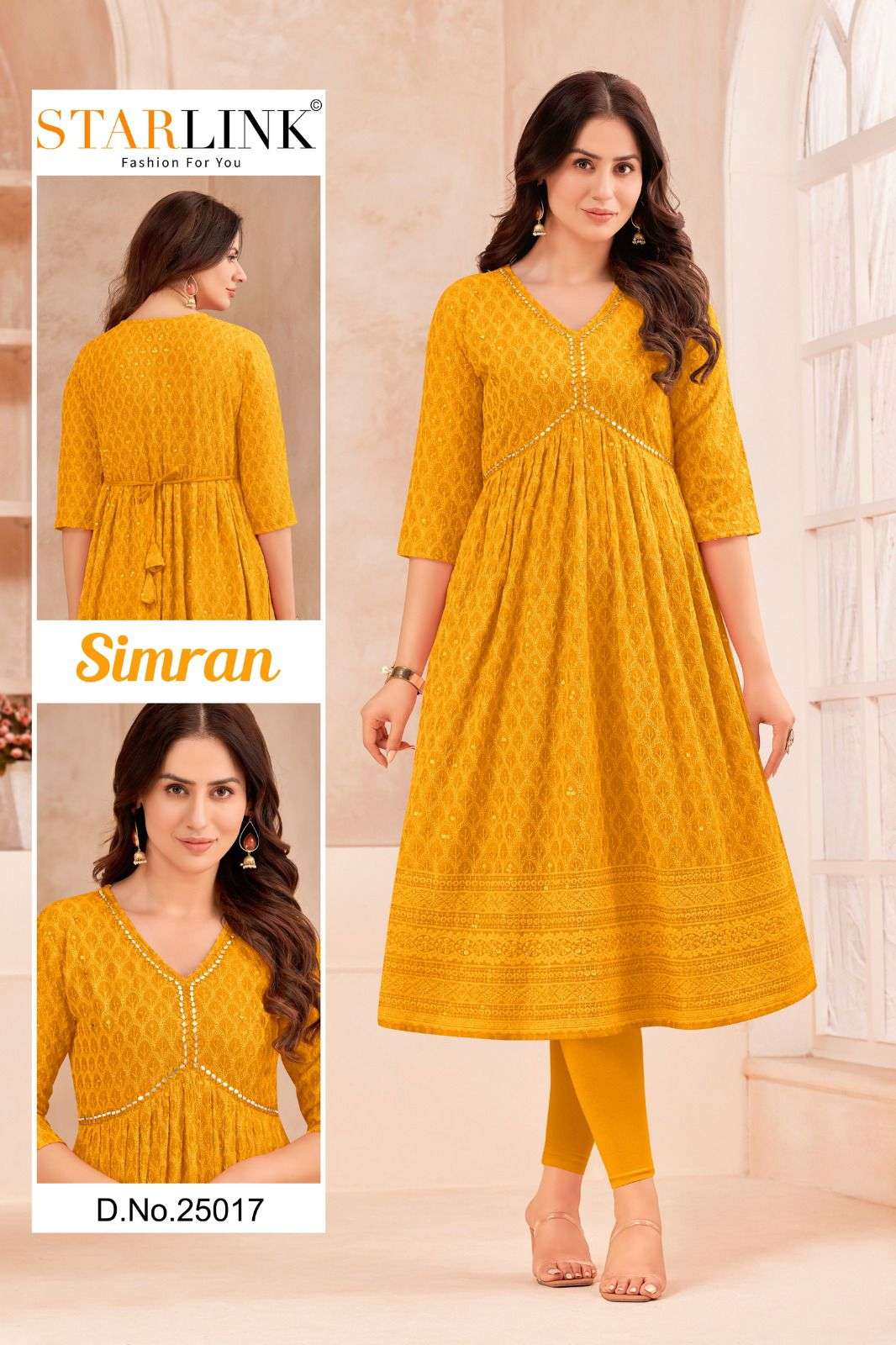 STARLINK SIMRAN Kurti Wholesale catalog