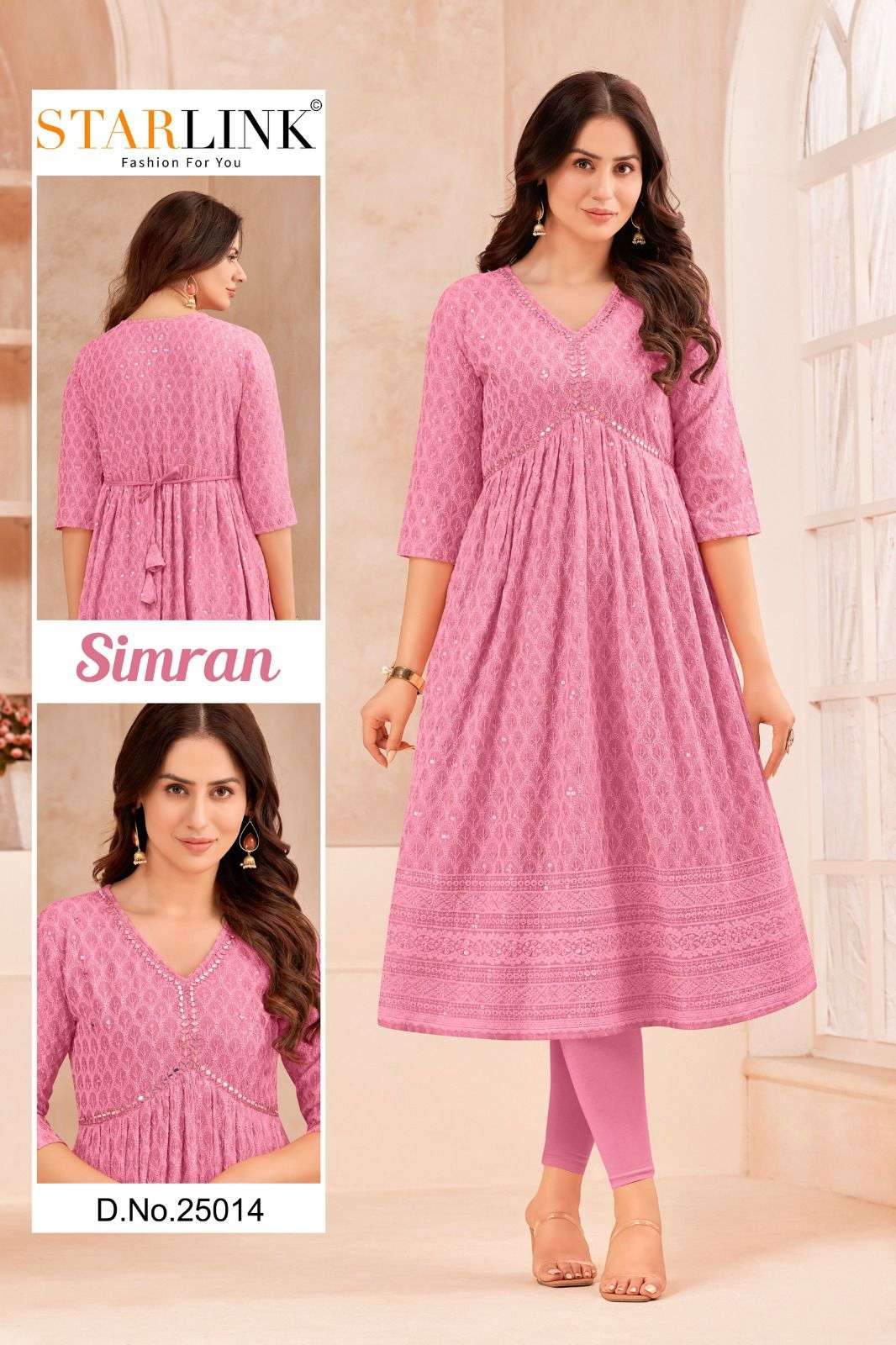 STARLINK SIMRAN Kurti Wholesale catalog