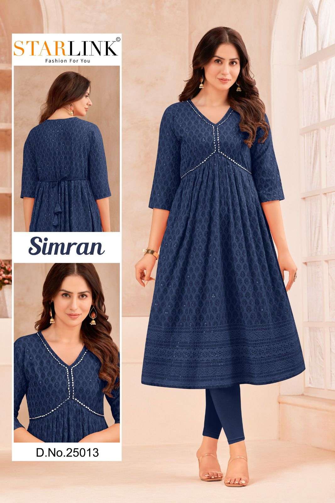 STARLINK SIMRAN Kurti Wholesale catalog