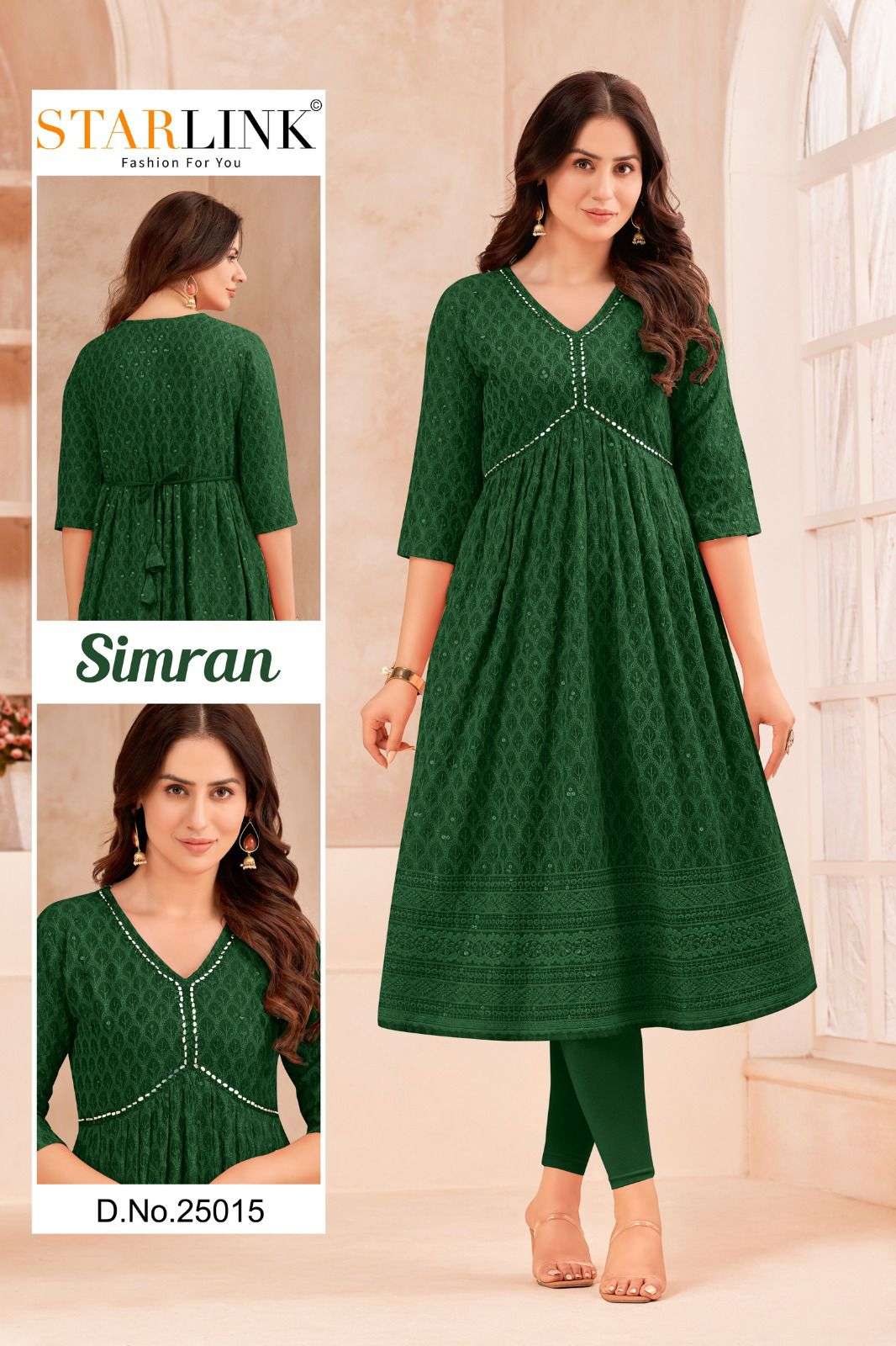 STARLINK SIMRAN Kurti Wholesale catalog
