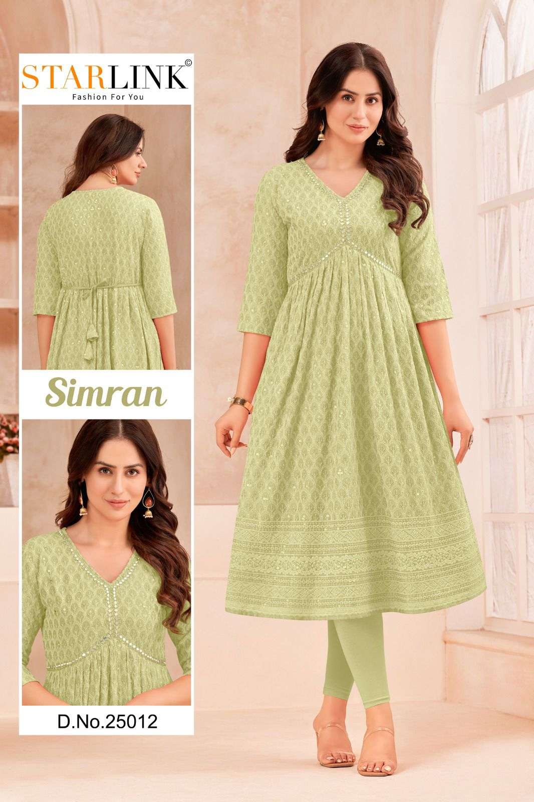 STARLINK SIMRAN Kurti Wholesale catalog
