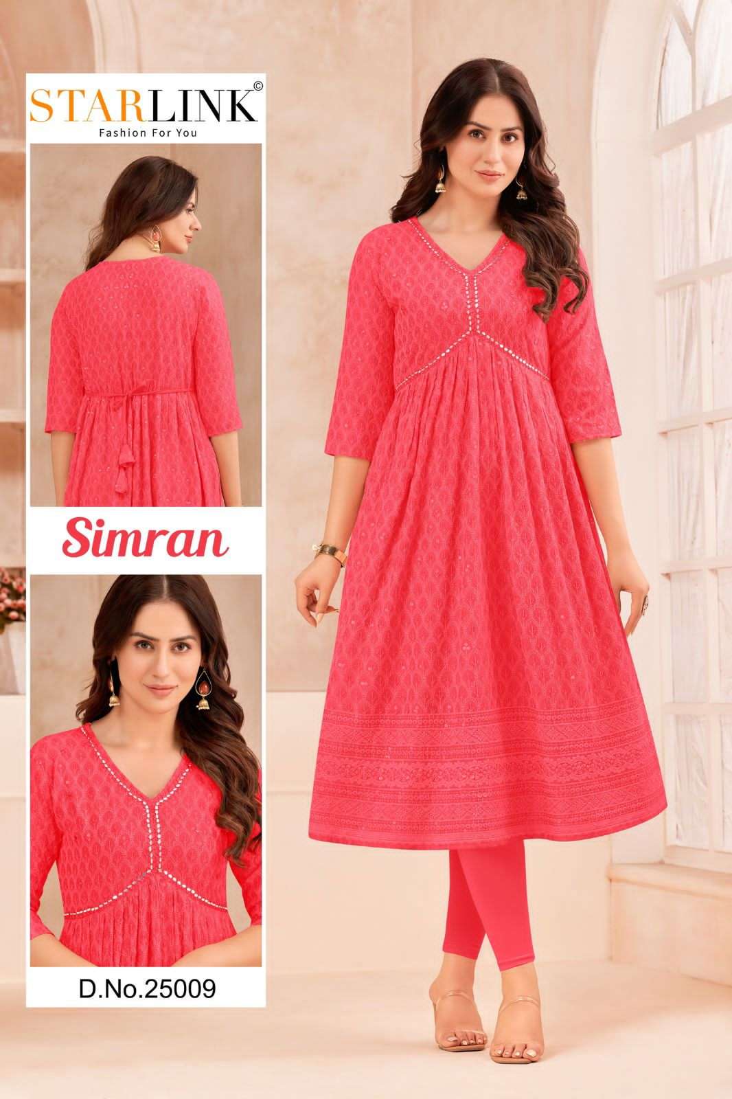 STARLINK SIMRAN Kurti Wholesale catalog