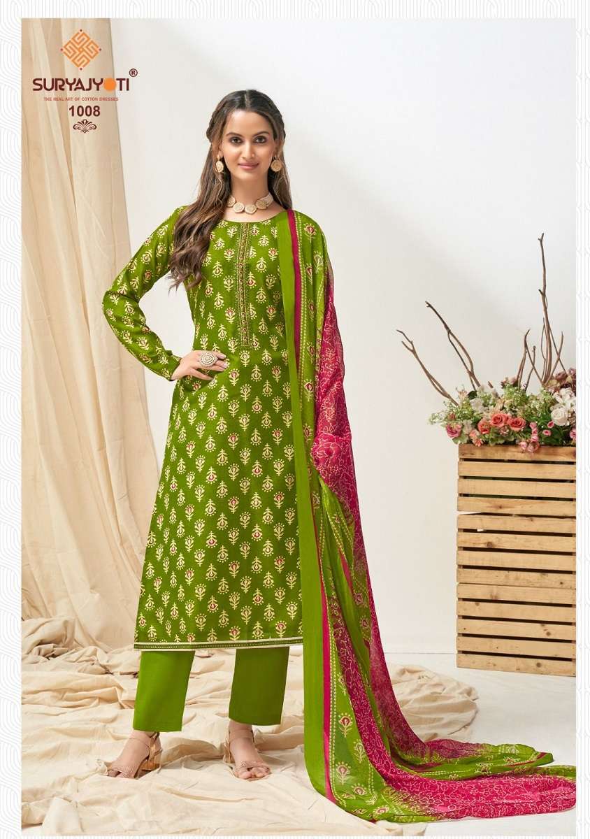 Suryajyoti Nykaa Vol-1 – Dress Material Wholesale catalog