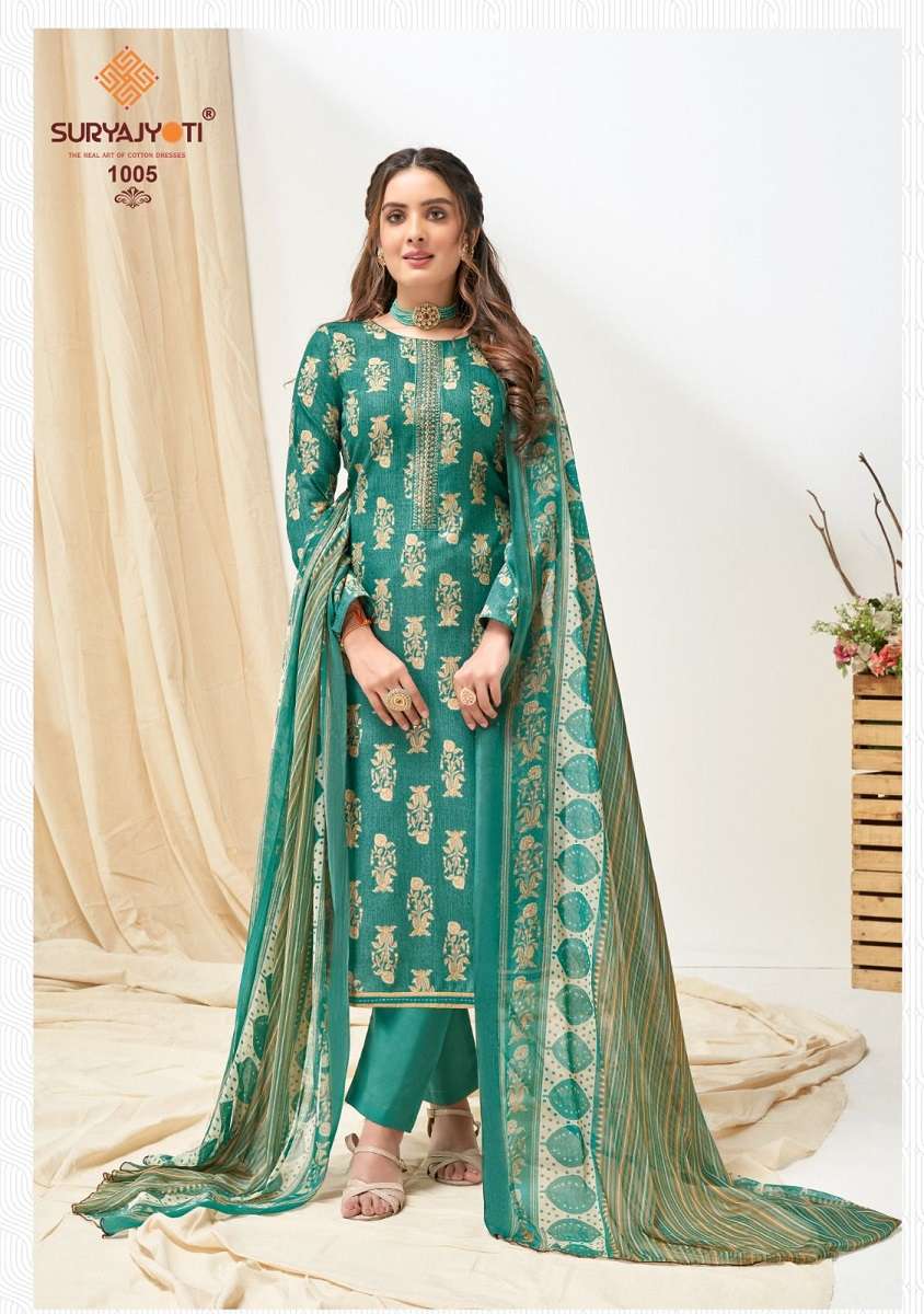 Suryajyoti Nykaa Vol-1 – Dress Material Wholesale catalog