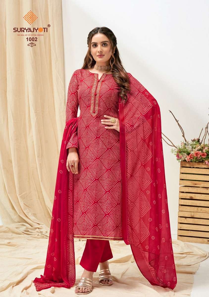 Suryajyoti Nykaa Vol-1 – Dress Material Wholesale catalog