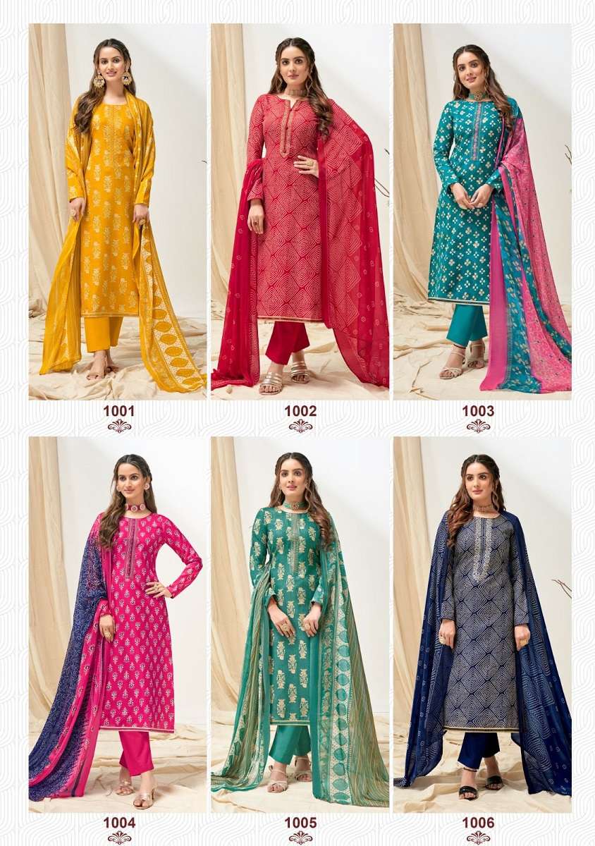 Suryajyoti Nykaa Vol-1 – Dress Material Wholesale catalog