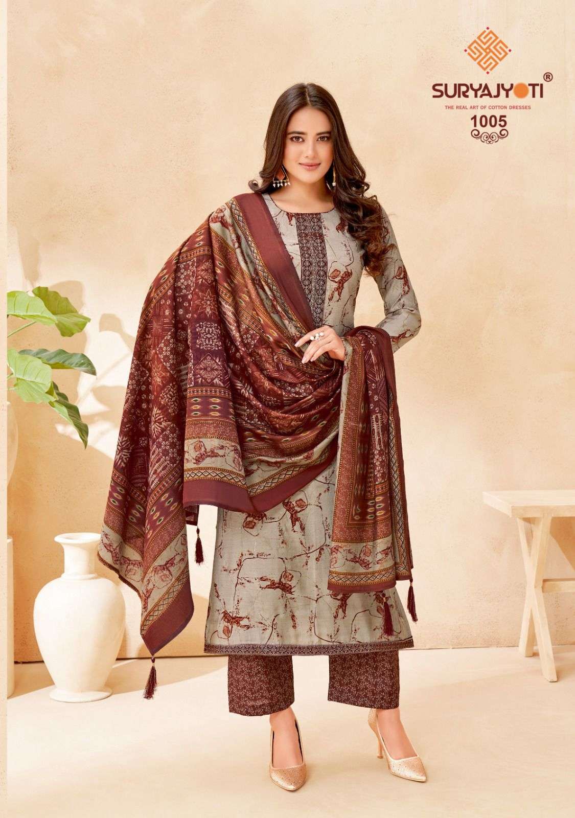 Suryajyoti Pari Vol-1 – Dress Material Wholesale catalog