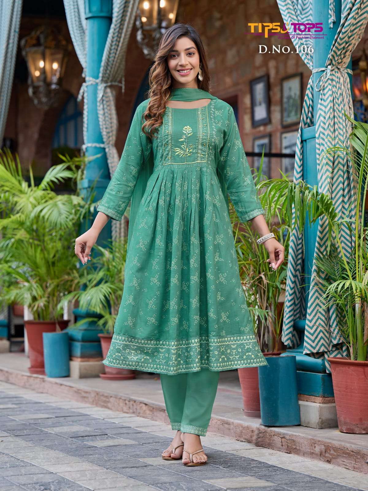 TIPS & TOPS LABEL NYRA KURTI WHOLESALE CATALOG