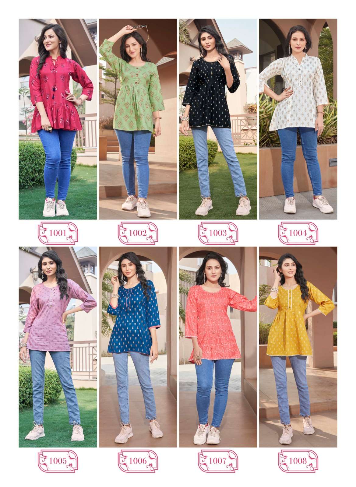 TRENDZ vol-30 RAYON KURTI WHOLESALE CATALOG