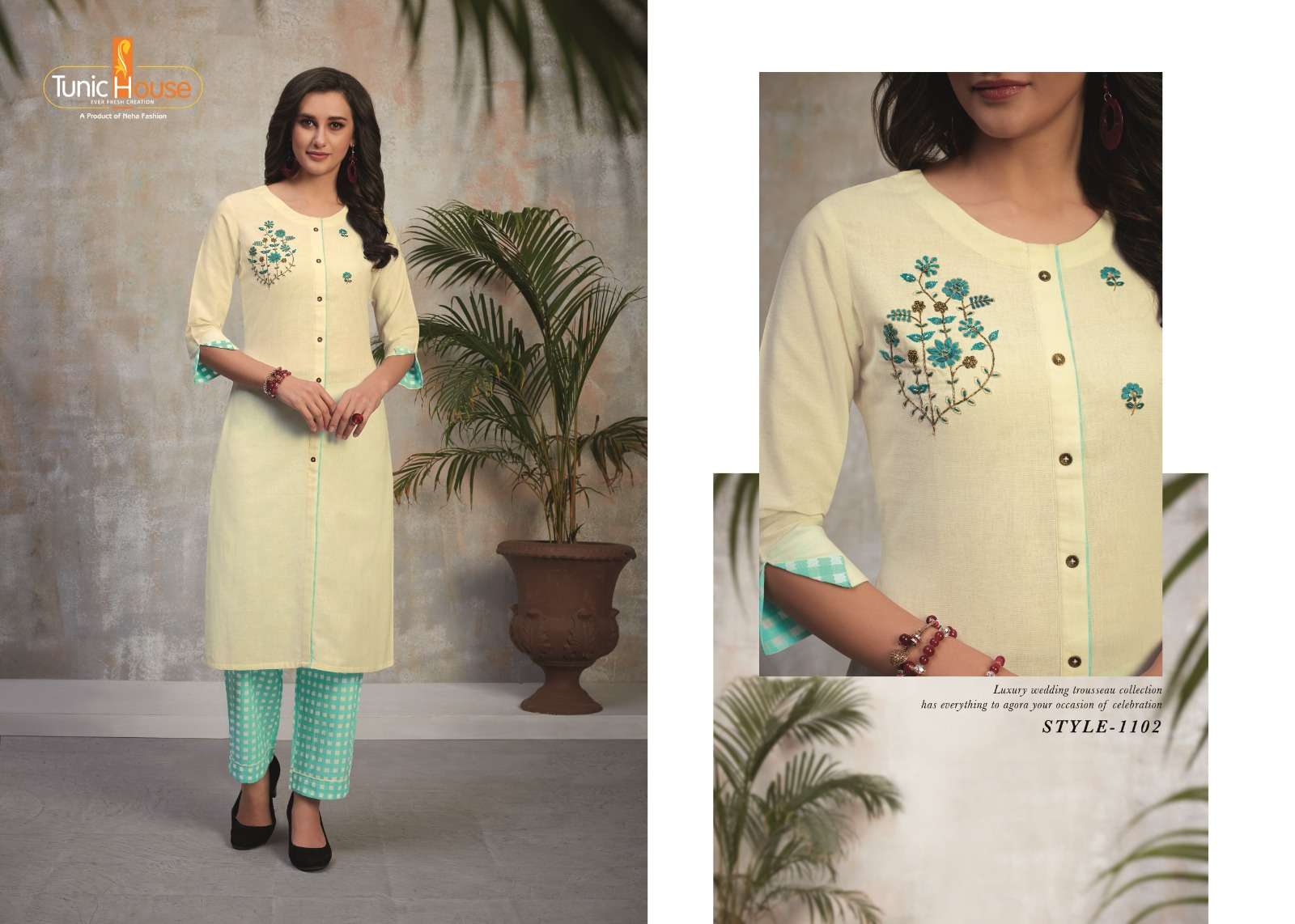 TUNIC HOUSE NAJUK-2 Kurti Wholesale catalog