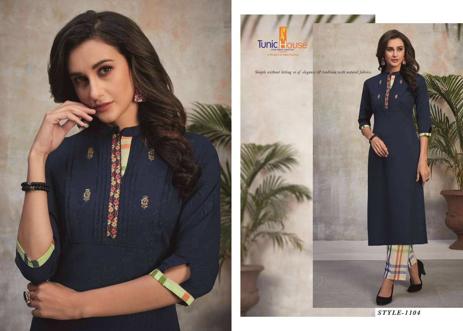 TUNIC HOUSE NAJUK-2 Kurti Wholesale catalog